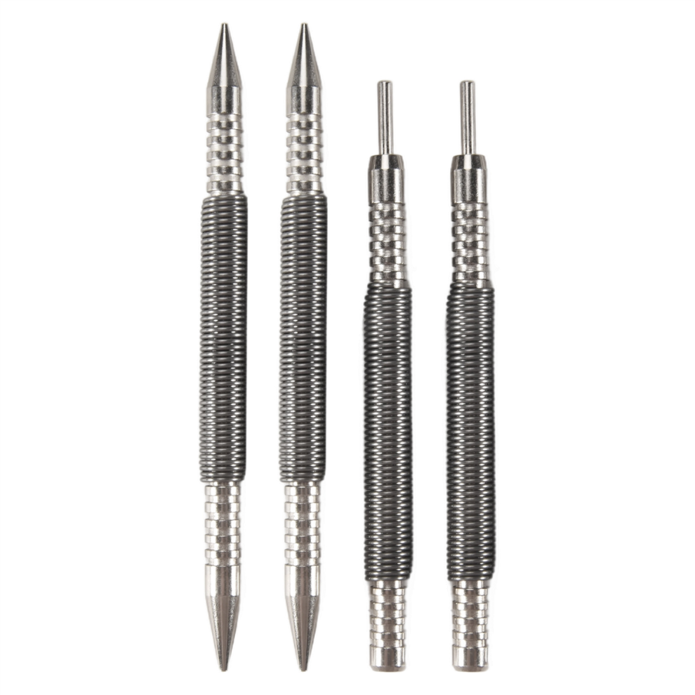 Nail Set And Hinge Pin Tool Dual Head Punch Removal Hammerless Spring Setter 4851426891361