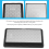 Double-Sided Diamond Sharpening Stone,Whetstone Honeycomb Plate with Non-Slip Base(400/1000 Grit) 9