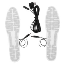 (M) Usb Heated Insoles Electric Foot Warming Shoes Pad Mat Men Women Winter