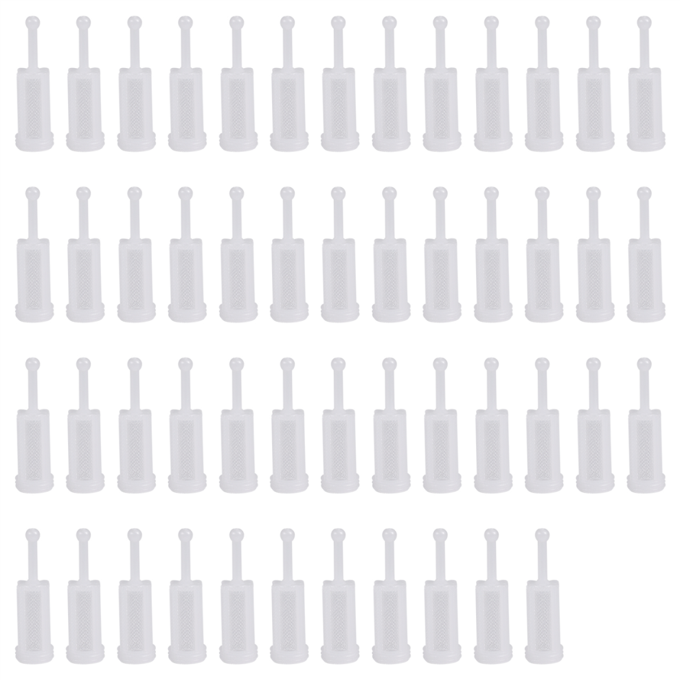 Saudism 50Pcs Universal Tool Filters Fine Mesh, Disposable Feed Paint Strainer Reduce Clogging