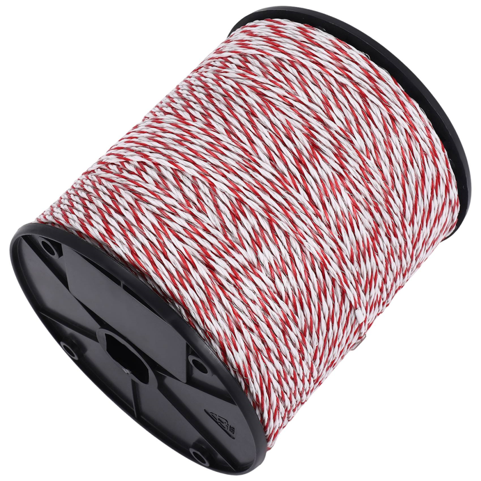 Ultra-Low Resistance Wire 500M Electric Fence Rope For Pig Horse Cattle Sheep Animal 4851426896922