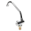 Foldable RV Faucet Rotating Single Handle Deck/Wall Mounted Kitchen Tap Copper Cold Water 4