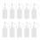 10Pcs 30Ml Plastic Squeezable Tip Applicator Bottle Refillable Dropper Bottles with Needle Caps for Glue DIY 2