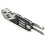 17-in-1 Stainless Steel Adjustable Wrench Foldable Pocket Multi Tool Multifunctional Spanner Screwdriver Bits Kit 6