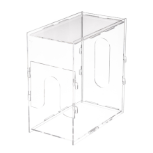 Breast Milk Storage Tower Freezer Organizer,Clear Acrylic Feed Baby Breastmilk Bag Containers for Fridge