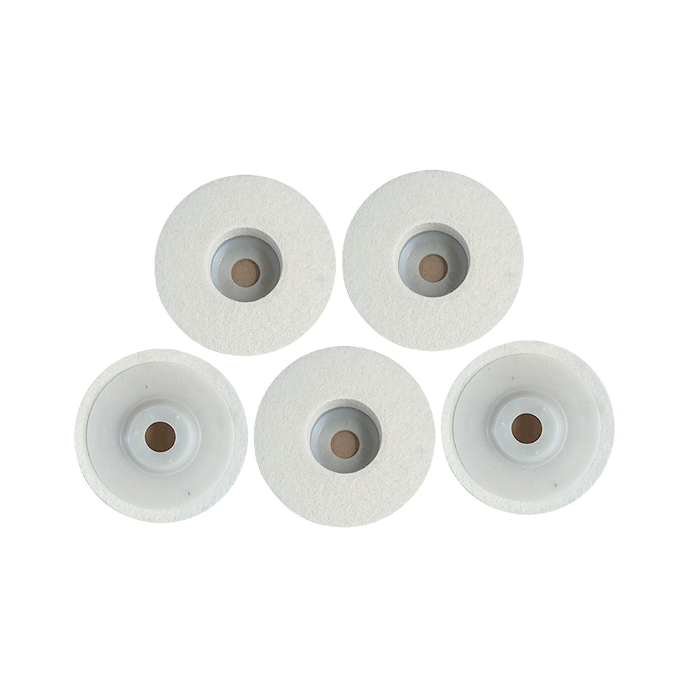 5Pcs Wool Polishing Wheel Disc, Felt Disc Kit For 125Mm Angle Grinder, Pads 4851426802763