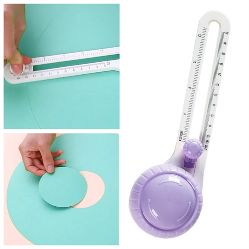 Circle Cutter for Paper, Rotary-Circular Cutter, Compass Circular Paper Scrapbooking, 2