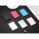 Pop-Up Card Holder - Aluminum Compartments Protect (RFID Secure) Blue Color 4