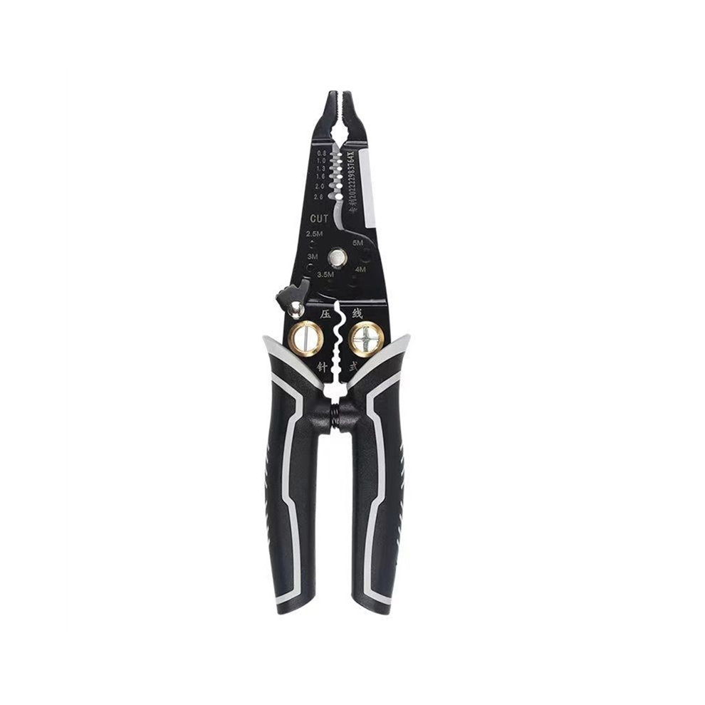 Wire Stripper Tool - 9-In-1 Cutter, Stripper, Crimper, Cable With Stripping Functions Wiring 4851426808574