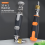 10-In-1 Gray Screwdriver Set Bidirectional Ratchet Deformation Multi-Angle Special-Shaped with Batch Head 5