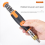 10-In-1 Gray Screwdriver Set Bidirectional Ratchet Deformation Multi-Angle Special-Shaped with Batch Head 4