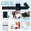 14Pcs Urine Test Complete Kits,2 Portable Empty Bottles,10 Adhesive Temperature Sensitive Strips and Insulation Bag 6