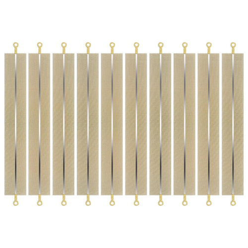 10Pcs Impulse Sealer Replacement Parts 8 Inch Heat Seal Strips Elements Grip Heating