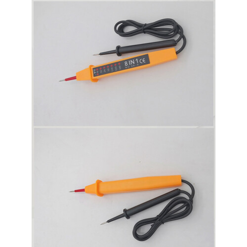 Eight in One Tester Voltage AC DC 6-380V Auto Electrical Pen Detector with LED Light for Electrician Testing Tool 2