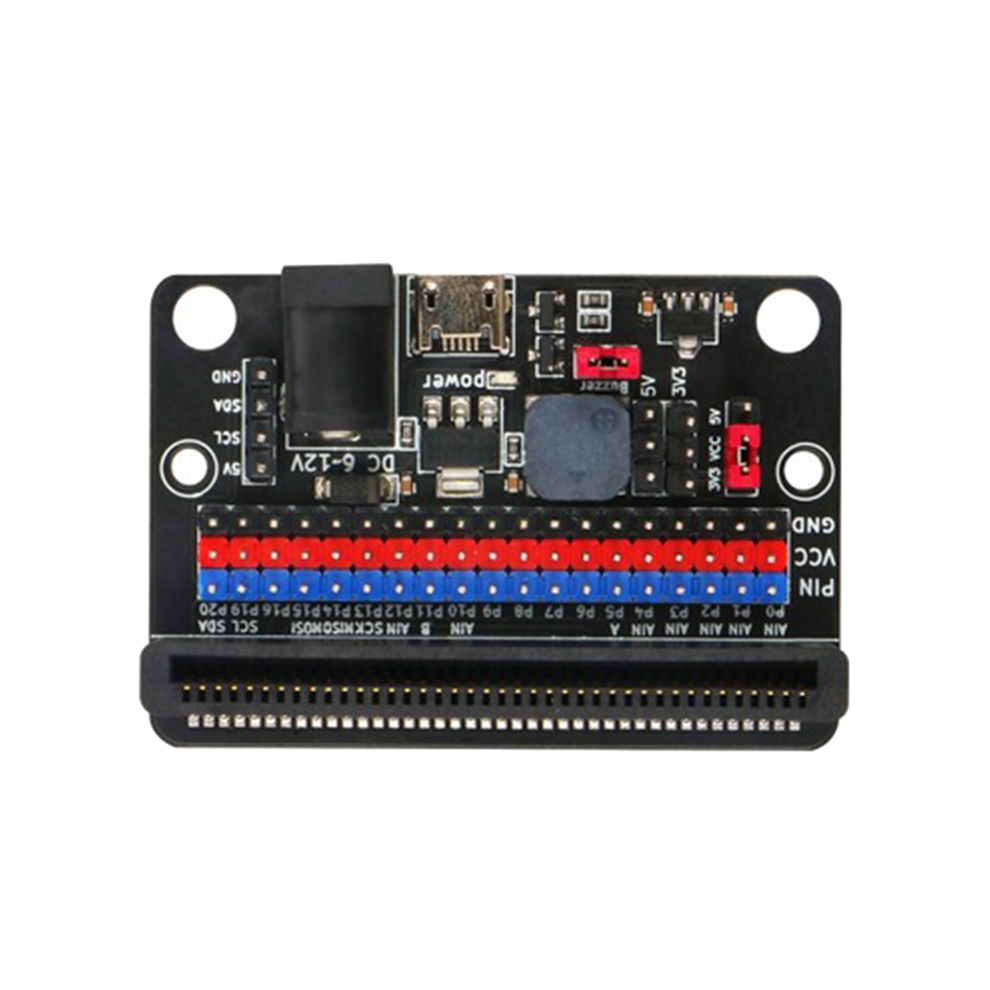 1Pcs Expansion Board For Microbit Gpio Python Io:bit 5V With On Passive Buzzer 4851426811826