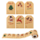 Christmas Tags Stickers, Gift 250Pcs/roll Holiday Present Stickers,6 Style 6