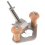 Router Plane,DIY Hand Planer for Woodworking,Hand Plane with Comfortable Wood Handle 2