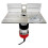 Router Table Insert Plate W/Miter Gauge for Woodworking Saw Multifunctional Trimmer B 7