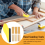 Mini Sander Kit, Micro-Sanding Tools for Small Projects, Detail Handle Sanding Tight Narrow Spaces&DIY Crafts 5