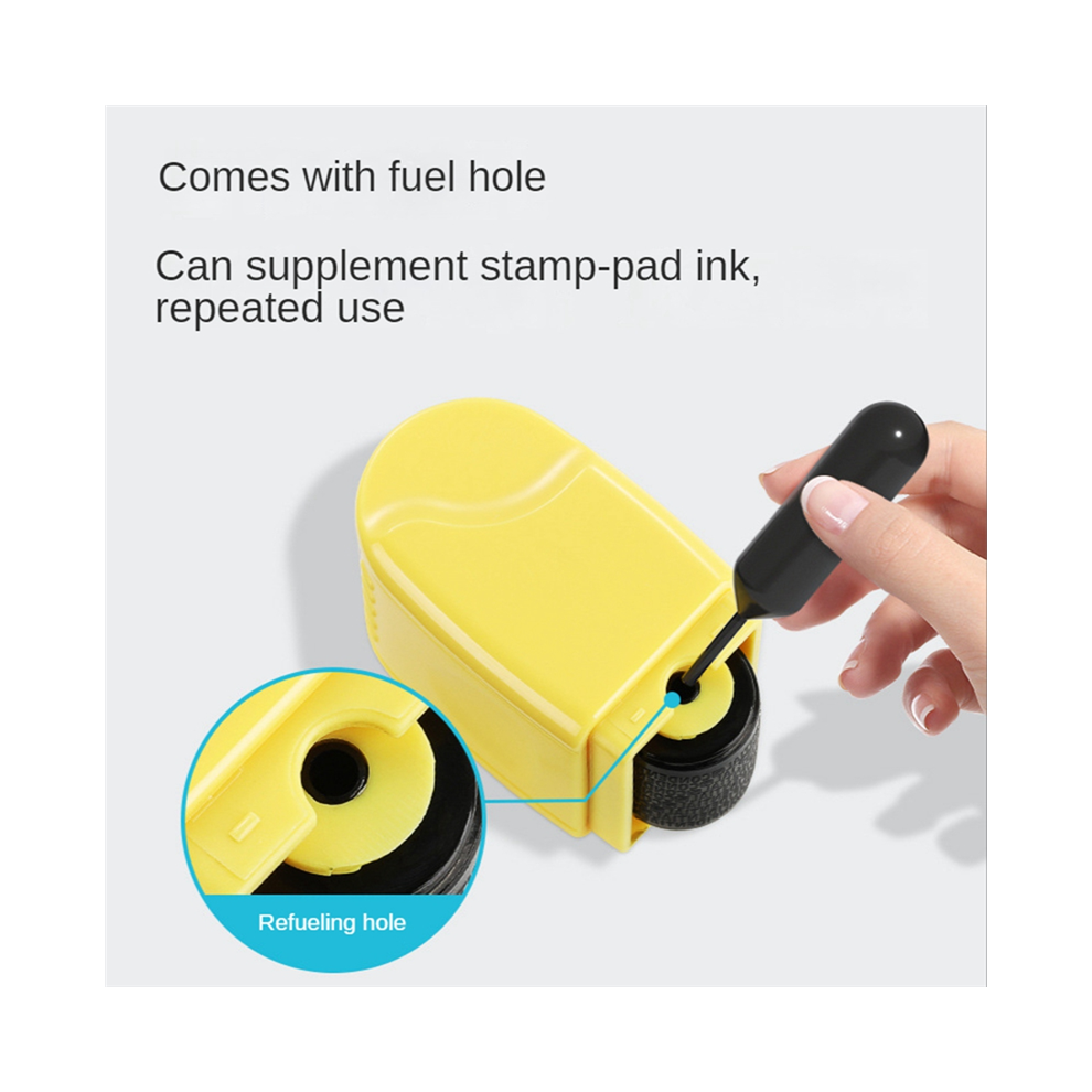 Saudism Identity Theft Protection Stamp Roller,For Personal Information Blackout, Privacy Confidential And Address Blocker, M