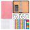 A6 Budget Planner with Calculator Zip Binder Made Envelopes for Money Saving (Pink) 1