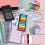 A6 Budget Planner with Calculator Zip Binder Made Envelopes for Money Saving (Pink) 5