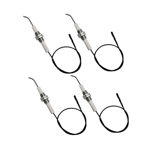 Ignition Part Plug Ceramic Electrode Igniter with Wire 30cm in .3mm Terminal 4Pcs/Lot
