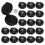 20 Pcs Fingerprint Ink Pad Mini Black Stamp Notary Supplies Identification Security ID 4
