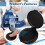 20 Pcs Fingerprint Ink Pad Mini Black Stamp Notary Supplies Identification Security ID 8