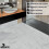 (White Rectangular (12x24 In), 10) Vinyl Floor Tiles Self Adhesive - Peel and Stick Tile  Square & Rectangular Marble Effect Tiles 5