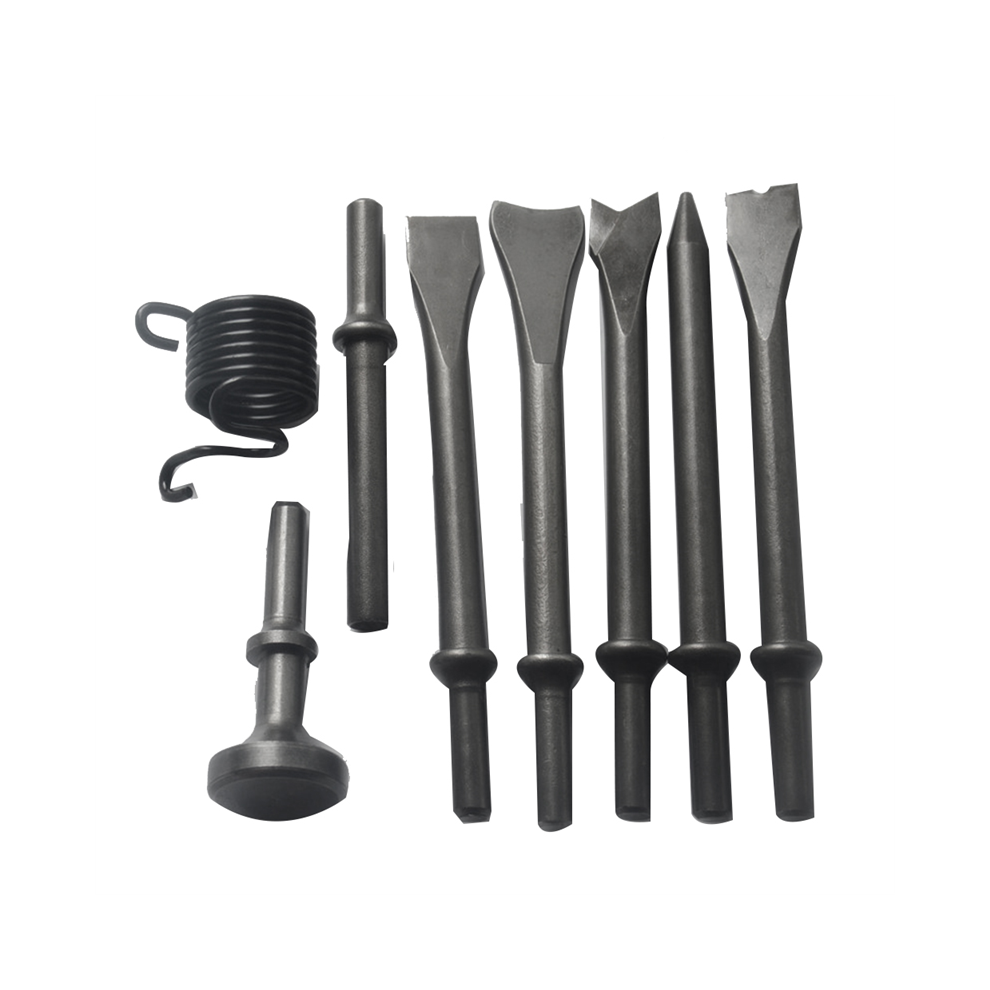8Pc Air Chisel Head Set Pneumatic Hammer Punch Chipping Tool Hamme Cutting Rusting 4851426824413