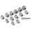 14Pcs Impact Bolt & Nut Remover Set, Stripped Lug with Hex Adapter Extraction Socket Set 6