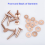 Copper Rivets and Burrs, Solid Brass Rust-Proof Studs Leather Rivet for Pure Setting Tool 4