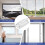 Window Sash Locks, 8 Pack White Locks & Latches Replacement for Anti-Theft Protect Family Security 5