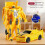 (Red) Transforming Car Robot Toy – One-Step Deformation Anime Action Figure – Puzzle Model 4
