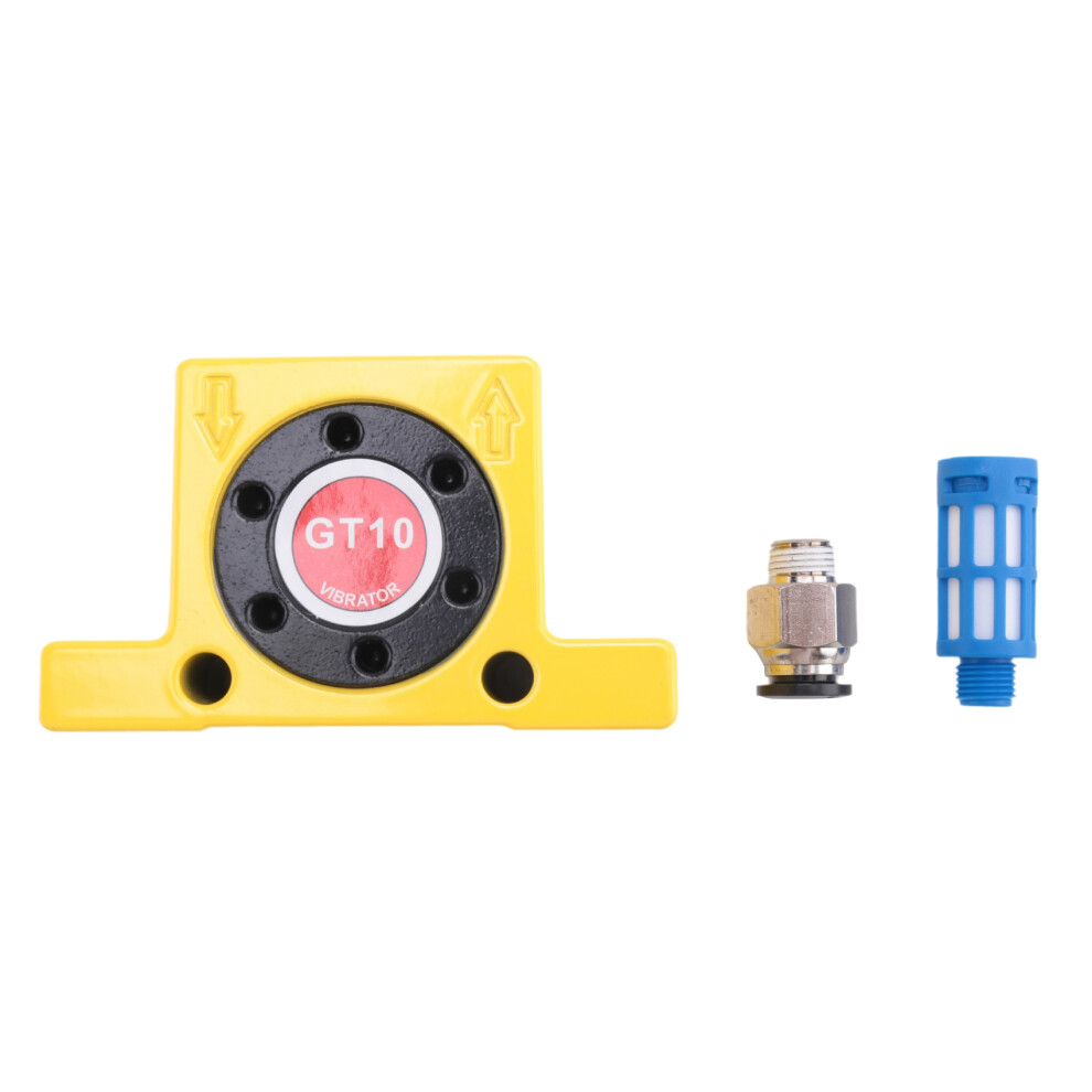 Small Pipeline Silo Vibration Knocker Pneumatic Air Turbine Vibrator Oscillator Yellow 4851426820590