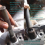 Engine Overhead Valve Spring Installer Remover Set Compressor Kit for Motorcycle 4
