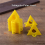 50Pcs Mini Paint Stands Tool Set for Woodworking Rack Bracket Auxiliary Triangular Pad 7
