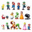 Super Mario 18 Pack Figures Christmas Gifts 1