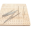 Knitting Blocking Board, Locking Board for Granny Square, Crochet Boards with Rod Pins and Needles 5