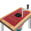 Router Lift with Fixed Base-Router Insert Plate-Woodworking Universal Base for 65mm Dia Motor-Red 7