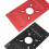 Router Lift with Fixed Base-Router Insert Plate-Woodworking Universal Base for 65mm Dia Motor-Red 9