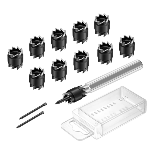 13Pcs Spot Weld Cutter Set,3/8 HSS Remover Drill Bits Hole for Power Welding 1