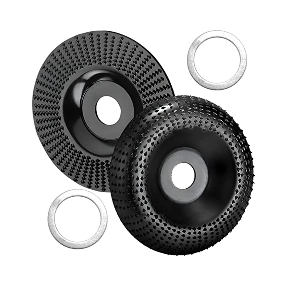 2 Pack Wood Grinding Wheel For Angle Grinder 125Mm Wooden Carvings Milling Cutter Of The Disk 4851426830872