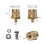 Battery Pole Adapter 1 Pair, M6 Terminals, Clamp for Lithium Car Batteries 7