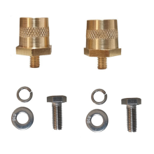 Battery Pole Adapter 1 Pair, M6 Terminals, Clamp for Lithium Car Batteries