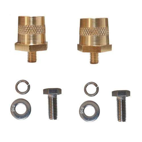 Battery Pole Adapter 1 Pair, M6 Terminals, Clamp for Lithium Car Batteries