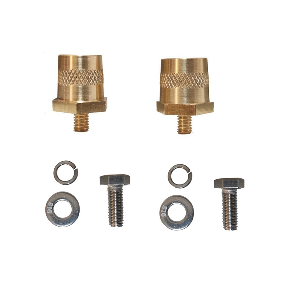 Battery Pole Adapter 1 Pair, M6 Terminals, Clamp For Lithium Car Batteries 4851426830629
