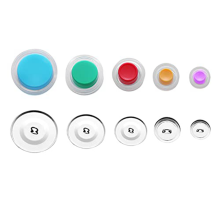 Cover Button Kit with 5 Different Size Buttons & Tools, DIY Fabric Maker, 100 Sets Tools