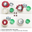 Cover Button Kit with 5 Different Size Buttons & Tools, DIY Fabric Maker, 100 Sets Tools 4